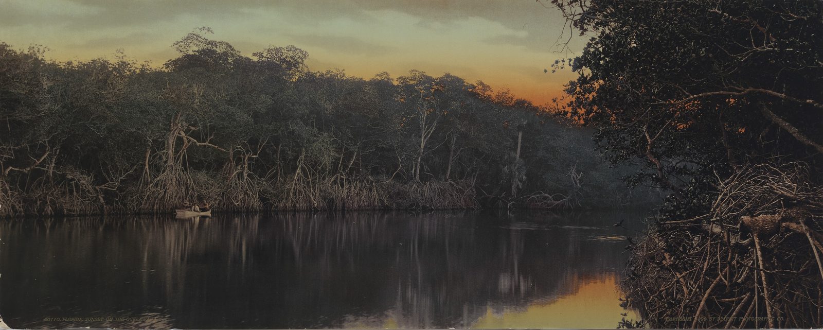 Florida, Sunset on the Ocklawaha